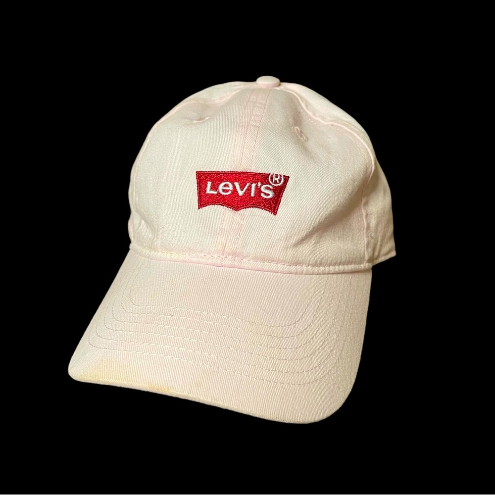 Levi’s Pink Youth Baseball Cap Embroidered Logo Adjustable Strap